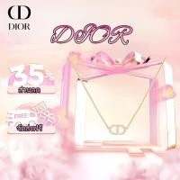 ราคา 【ของแท้100%】 DIOR PETIT CD NECKLACE คลาสสิก สร้อยคอโลหะ (47901988426)
