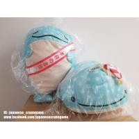 ราคา ตุ๊กตาปลาวาฬ JINBESAN สีฟ้า ลายจุด ไซส์ XL ขนาด 47 cm นุ่มนิ่มมาก ของแท้ จาก San-x (ลิขสิทธิ์แท้จากญี่ปุ่น) (8664206024)