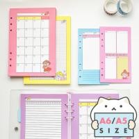 ราคา กระดาษรีฟิล 6 รู Pink Girl ⭐️ A6/A5 Planner Refill Paper Insert Diary 6 Holes สมุดแพลนเนอร์ ไดอารี่ mimisplan (2393771171)