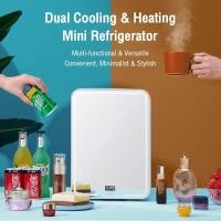 ราคา Peti sejuk Mini Fridge Bedroom Refrigerator LED Light Mirror Makeup Fridge Portable Car Refrigerator Skincare Fridge (49803398446)