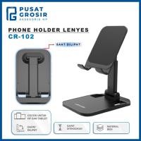 ราคา HP Lenyes CR102 CR-102 ที่วางโทรศัพท์ตั้งโต๊ะ ที่วางโทรศัพท์มือถือตั้งโต๊ะแบบพับได้ดั้งเดิม ที่วางโทรศัพท์มือถือกันลื่น ที่วางโทรศัพท์มือถือ (42055714988)