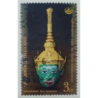 ราคา (336) แสตมป์ชุดหัวโขนไทย วันอนุรักษ์มรดกไทย ปี 2556 ใช้งานแล้ว สภาพสวย (9929439634)