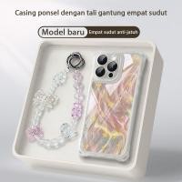 ราคา HP GANTUNGAN Starry Feather Gauze โทรศัพท์ Lanyard สําหรับ Soft Samsung Galaxy A56 5G A36 A06 4G 5G A16 A55 A53 A52S A04S A05S A15 A14 A52 A13 Sjg ล่าสุดกรณีที่ไม่ซ้ํากัน (54355784807)