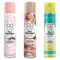 ราคา ของแท้/พร้อมส่ง COLAB Dry Shampoo 200ml. โคแล็บ ดรายแชมพู สเปรย์สระผมแห้ง (19367850509)