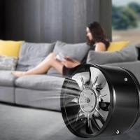 ราคา 4 Inch Inline Duct Fan Air Ventilator Metal Pipe Ventilation Exhaust Fan Mini Extractor Bathroom Toilet Wall Fan Duct F (25868987201)