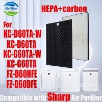 ราคา เปลี่ยนเข้ากันได้กับ sharp KC-D60TA-WKC-D60TAKC-G60TA-WKC-G60TAFZ-D60HFEFZ-D60DFE Filter อุปกรณ์เสริมเครื่องฟอกอากาศ (25626101421)