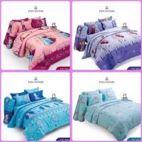 ราคา Fountain [ครบชุด รวมนวม] ผ้าปูที่นอน+นวม 3.5/5/6 ฟุต 3.5/5/6 ฟุต ลายเจ้าหญิง Frozen ลายการ์ตูน ลิขสิทธิ์แท้ (20769958824)