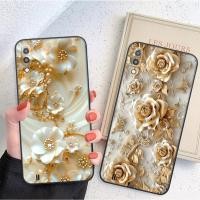 ราคา เคส Samsung A01 / A02 / A10 / M10 /A01 Core หรูหรา ลายดอกไม้สวยงาม ป้องกันกล้อง (40955934846)