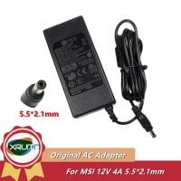 ราคา PDN-60E ของแท้-120400 12V 4A 48W AC DC Power Adapter Charger สําหรับ MSI / SKYWORTH Monitor แล็ปท็อปแหล่งจ่ายไฟ GQ48-120400-E1 (56353233854)