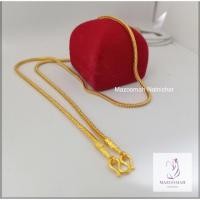 ราคา สร้อยคอ สร้อยคอสี่เสา น้ำหนัก 1 บาท ( 1 บาท ) สร้อยคอผู้หญิง สร้อยคอผู้ชาย KB20 (2483644006)
