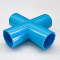ราคา สี่ทางฉาก สี่ทาง 90 PVC ขนาด 1 นิ้ว ท่อน้ำไทย ข้อต่อพีวีซี (22434484189)