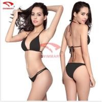 ราคา บิกินี่ 4 สี Bikini ชุดว่ายน้ำบิกินี่ ทูพีซ สวย เซ็กซี่ (แดง , ฟ้า ,ดำ , ขาว ) รุ่นกางเกงแบบสวม (1895618710)