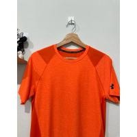 ราคา เสื้อยืดคอกลมมือสอง แท้ Under Armour สภาพใหม่มาก เสื้อกีฬา Scan QR code ได้ (26028176196)
