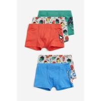 ราคา H&M(เอชแอนด์เอ็ม) กางเกงในบ็อกเซอร์แพ็ค 5 ตัว Boys 5-pack trunks 1133006_6 (26274953290)