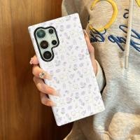 ราคา ดอกไม้สีม่วงรูปแบบกระต่ายกันกระแทก S26Ultra กรณีเทียบเท่าสําหรับ Samsung S26 S23 S24 Ultra S24FE 25FE S25eDge ปลอกกันกระแทก S25 Plus S25ultra A55 a56 A36 ฝาครอบ (51604436032)