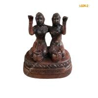 ราคา L024-2 นางกวักคู่มหาลาภ แม่นางกวักคู่ มหาเศรษฐี เรียกทรัพย์คูณสอง ประณีตสวยงาม (18886492585)