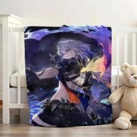 ราคา เกม Wuthering Waves Galbrena ผ้าห่มนุ่มและเป็นมิตรกับผิวสําหรับที่นอนเตียง Napping ผ้าคลุมเตียง All Seasons ผ้าพันคอ (47605815649)