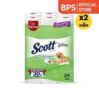 ราคา [ทั้งหมด 2 แพ็ค] สก็อตต์ กระดาษทิชชู เอ็กซ์ตร้าความยาวพิเศษ 24 ม้วน SCOTT EXTRA BIG ROLL 24 ROLLS (40527891896)