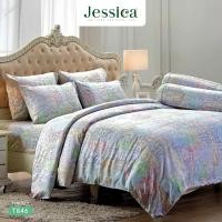 ราคา ลิขสิทธิ์แท้%T846 : Jessica เจสสิก้า รุ่นทอ 500 เส้นด้าย ชุดเครื่องนอนเจสซิก้า ชุดผ้าปู 5,6ฟุต,ผ้านวม (24316833691)