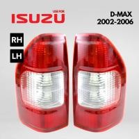 ราคา ไฟท้าย เสื้อไฟท้าย 1คู่ ISUZU D-MAX ปี2002-2006 อีซูซุ ดีแม็กซ์ ดีแม็ก สี ข้างซ้าย ข้างขวา แดง ขาว ของ Diamond แท้ (24559609325)