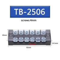ราคา TB2506 เทอร์มินอล บล็อก 6 ช่อง Terminal 6P 25A (5007409173)