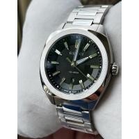 ราคา GUCCI GG2570 41 mm Black Dial Quartz Men’s Watch Swiss Watch YA142302 (41412016190)