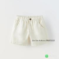 ราคา ZARA [ซาร่า อุ๊ย] กางเกงขาสั้นสีกากีสีขาวงาช้างสําหรับเด็กผู้ชาย 1785 (40908817004)