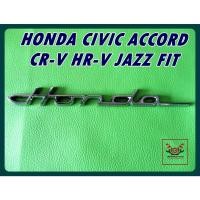 ราคา HONDA CIVIC ACCORD CR-V HR-V JAZZ FIT - LOGO EMBLEM "CHROME" // โลโก้ ตัวอักษร ติดรถ ชุบ (11979040435)