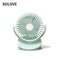 ราคา พร้อมส่ง SOLOVE Clip-on Mini Fan F3 พัดลมหนีบไร้สายขนาดเล็ก (15252818207)