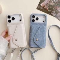 ราคา ที่ใส่บัตรออร์แกนสามเหลี่ยมเหมาะสําหรับ 17โปรแม็กซ์ เคสโทรศัพท์ 16 หญิง 1216มือโปร ลายผ้ายีนส์แนวทแยง (49052503450)