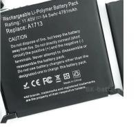 ราคา A1713 Laptop Battery for Apple MacBook Pro 13" A1708 2016 2017 EMC 2978 3164 แบตเตอรี่คุณภาพสูง (51753258660)