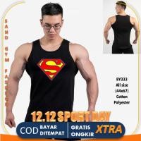 ราคา THE ROCK GYM FITNESS SPANDEX รองเท้ากีฬาผู้ชาย SINGLET TANK TOP (26815171719)