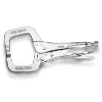 ราคา DAAU1A11 คีมล็อคตัวซี ปลายมาตรฐาน 11" TOPTUL C-Clamp Locking Pliers with Standard Tip (11") (25934989503)