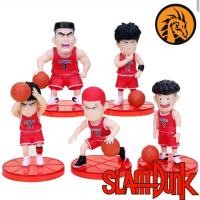 ราคา พร้อมส่ง ครบชุด 5 ตัวโมเดล สแลมดังก์ Slam Dunk ขนาด 7 ซม. เกรดพรีเมี่ยม งานสวยมาก มาพร้อมฐาน น่ารัก น่าสะสมครับผม❤ (3392761520)