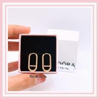 ราคา [พร้อมส่ง สินค้าแท้ ] (สีทอง) ต่างหูแพน.โด.ร่า pan.do.ra ME Pavé Link Earring (40061071527)