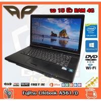 ราคา โน๊คบุ๊คมือสอง Notebook Fujitsu LIFEBOOK A561 Intel® Celeron® 4 GB DDR3-SDRAM 160 GB HDD จอ 15.6 นิ้ว Windows 10 (10028165991)