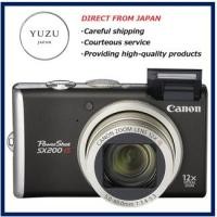 ราคา Canon Digital Camera PowerShot SX200 IS Black PSSX200IS(BK) From Japan (44551142847)