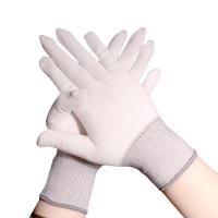 ราคา 【COD TH】 ถุงมือไนล่อนเคลือบ PU สีขาว คุณภาพดี เคลือบเต็มฝ่ามือ Nylon PU coated gloves (47652642509)