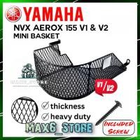 ราคา YAMAHA NVX155 V1 V2 AEROX 155 SMALL IRON NET EDGE SIDE BASKET MINI ด้านข้างครึ่งตะกร้า NVX ตะกร้าถั่วขนาดเล็ก SMALL RAGA (41851670072)
