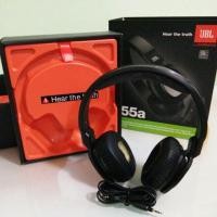 ราคา หูฟัง JBL J55a High Performance On Ear Headphones with JBL Drivers, Rotatable Ear Cups and Microphone, Black (2294090610)