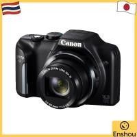 ราคา USED[From Japan]Canon Digital Camera PowerShot SX170 Wide 28mm Optical 16x Zoom Black PSSX170IS (50755018981)