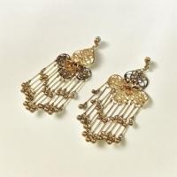 ราคา Guess ( RN176 ) เครื่องประดับ แฟชั่น ตุ้มหู ต่างหู สีทอง ล็อต2เซลตำหนิลดราคา (27803607980)