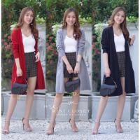 ราคา MN#เสื้อคลุมไหมพรมตัวยาว#เสื้อตัวยาว#เสื้อคลุม (12645996535)