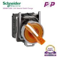 ราคา XB4BK125B5 : สวิตซ์ซีเลคเตอร์มีไฟ 2 POS แบบค้าง Ø22mm แบบโลหะ สีส้ม 24VAC/DC 1NO+1NC - Schneider Electric - Illuminat... (9268414404)