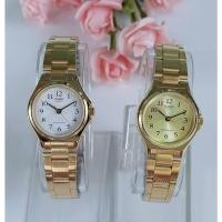 ราคา นาฬิกา Casioแท้ รุ่น LTP-1130N-9B นาฬิกาข้อมือผู้หญิงสายแสตนเลสีทอง- ของแท้ 100% ประกันศูนย์ CMG 1 ปีเต็ม (1271968963)