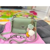 ราคา Saleกระเป๋าถือ สะพายข้าง CICELLE สีเขียว (21594365405)
