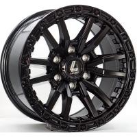 ราคา ล้อแม็ก Lenso Mx Valor 6รู139.7 ET12 สีดำ กว้าง9 ขอบ17นิ้ว (ราคา4วง) (26944075296)