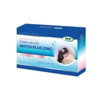 ราคา THP BIOTIN PLUS ZINC 60 เม็ด ไบโอติน ผสม ซิงค์ BIOTIN ZINC (24328436418)
