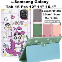 ราคา for Samsung Galaxy Tab 15 Pro 12 11 10.1 Inch Case with Lightweight Style PU Leather Flip Stand Cover (29883093899)