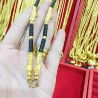 ราคา สร้อยคอเม็ดกะลาชุบทอง 5 ไมครอน (2215986021)